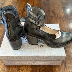Freebird Randi Black leather size 9